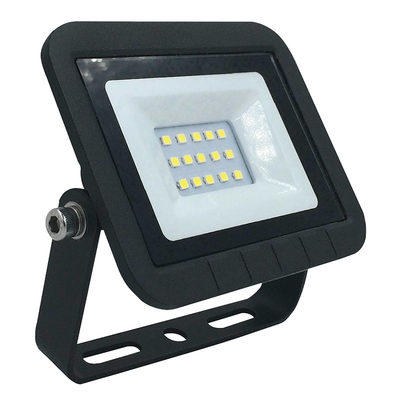 Emco LSF10 10W IP65 Slimline Outdoor LED Floodlight In Black (image for) Emco LSF10 10W IP65 Slimline Outdoor LED Floodlight In Black